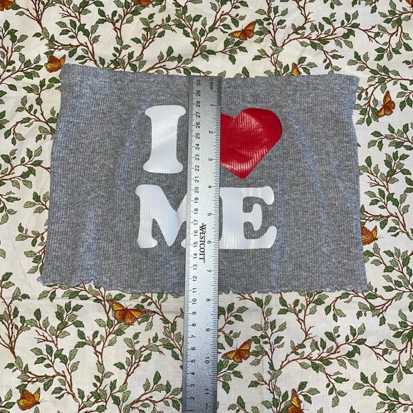 Renewed “I ❤️ ME” Summer Tube Top - Picture 4 of 6